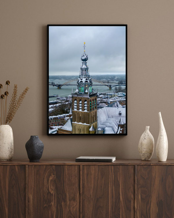 Luxe Aluminium Fotolijst (Mat Zwart)
