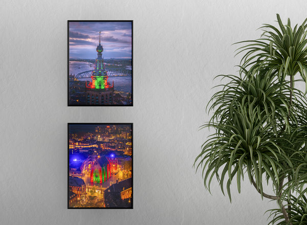 Luxe Aluminium Fotolijst (Mat Zwart)