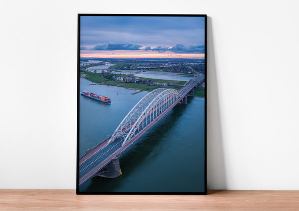 Luxe Aluminium Fotolijst (Mat Zwart)