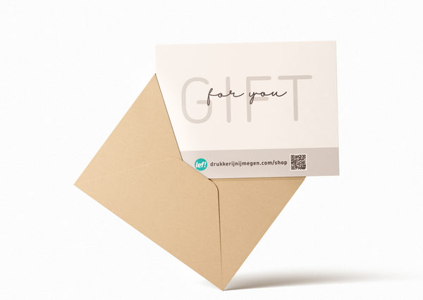 Giftcard Deluxe DronePaulBeckers