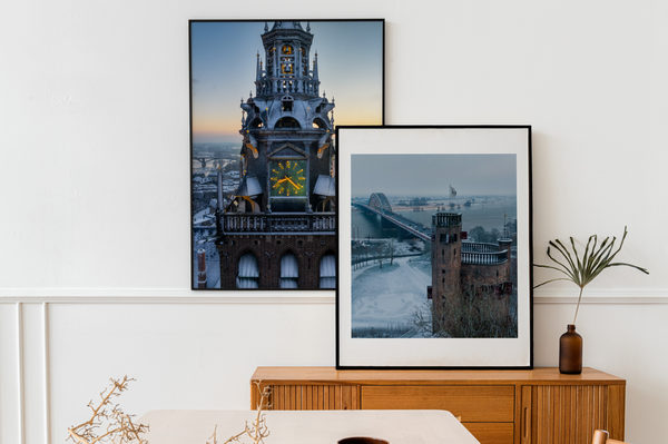Luxe Aluminium Fotolijst (Mat Zwart)