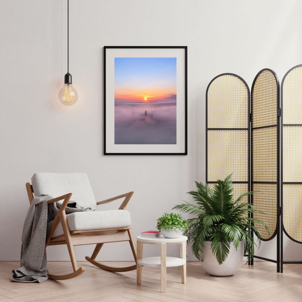 Luxe Aluminium Fotolijst (Mat Zwart)
