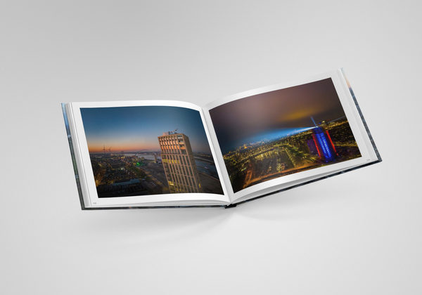 Hardcover boek Nijmegen van boven door Drone Paul Beckers