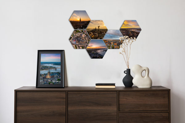 Nijmeegse Hexagons 30cm