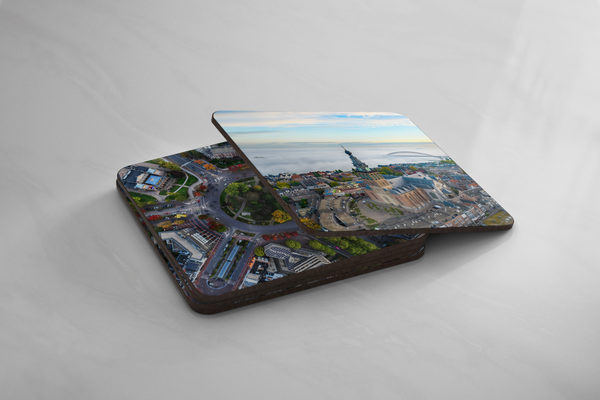 Houten Nijmeegse onderzetters