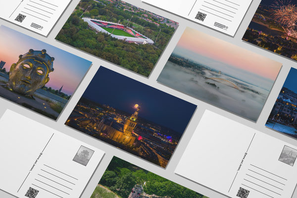 Nijmeegse ansichtkaarten Serie 2 door Drone Paul Beckers