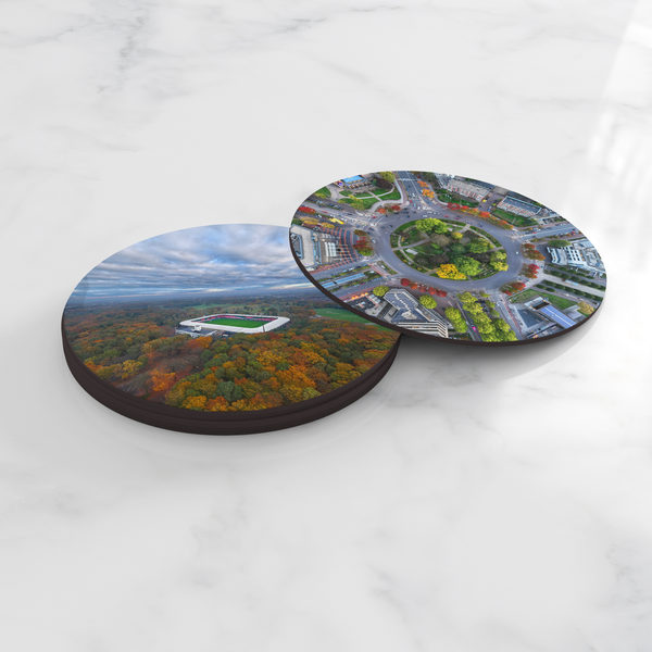 Houten Nijmeegse onderzetters